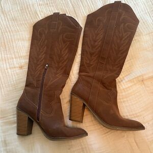 Altar'd State Brown Western Boots